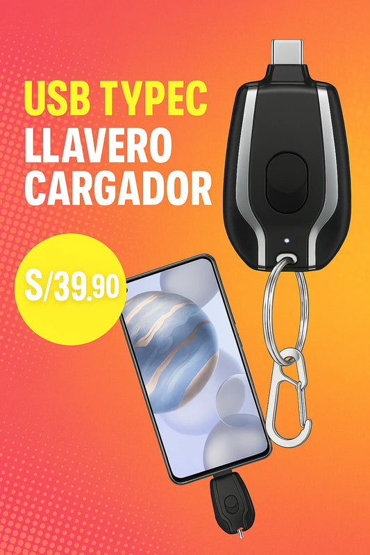MINI CARGADOR LLAVERO
