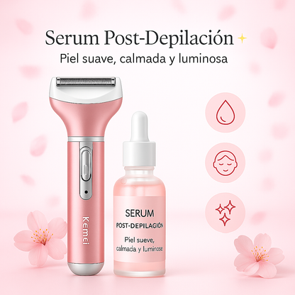 Depiladora 4 en 1 + Serum Post Depilación